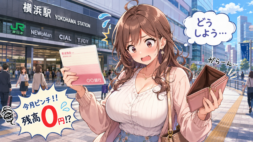 金欠女子