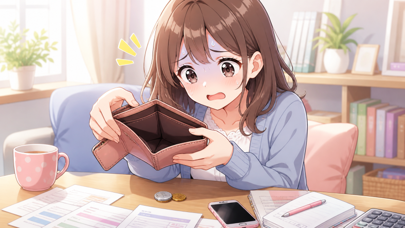 金欠女子